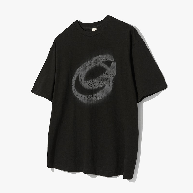 Common Double Ring T-shirt BLACK